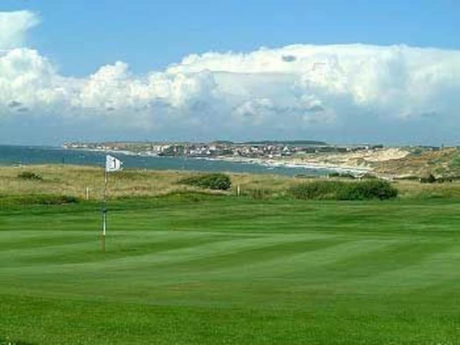 Vue Sur Mer, Dunes Et Golf วีเมอเรอ ภายนอก รูปภาพ